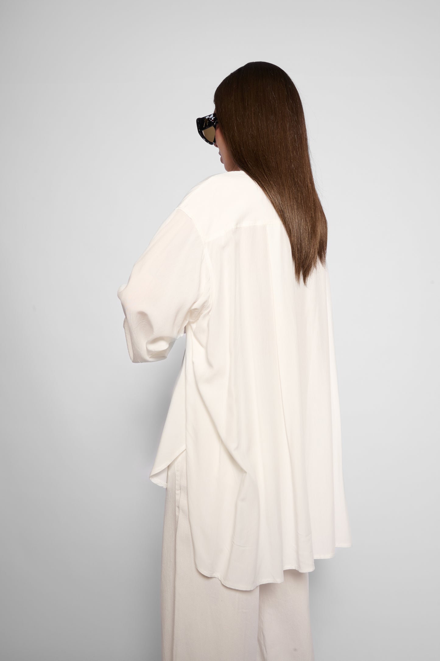 Camicia oversize bianca