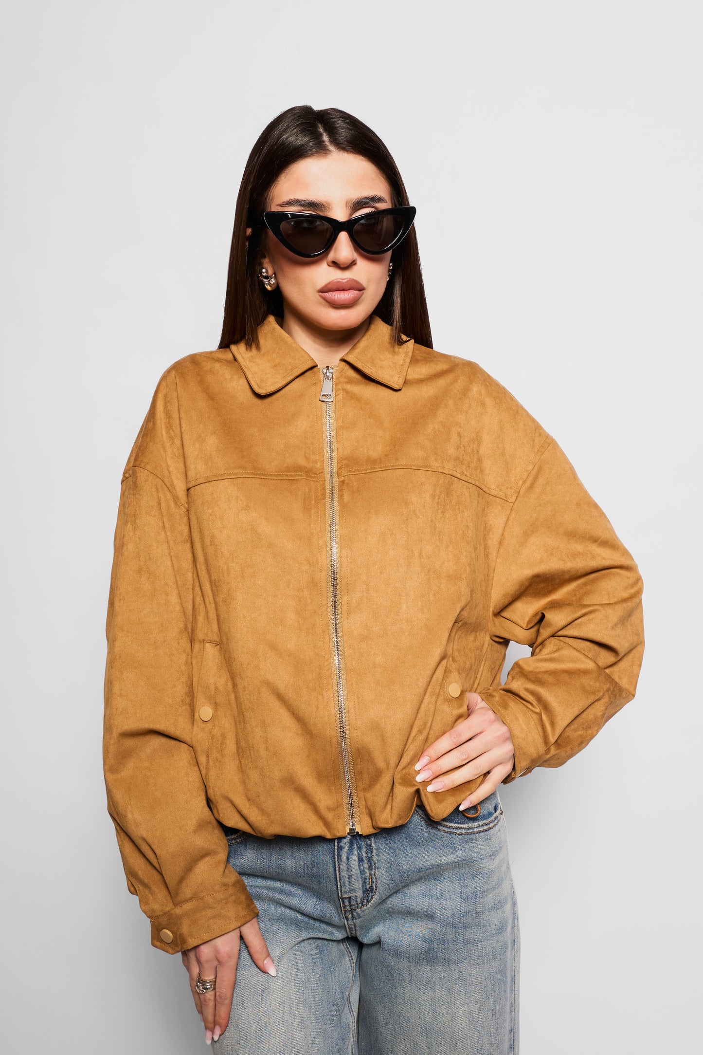Bomber camoscio