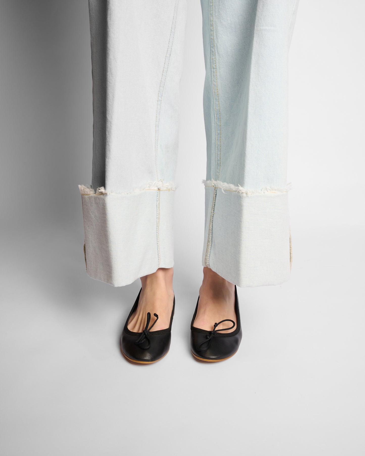 Ballerina in vera pelle