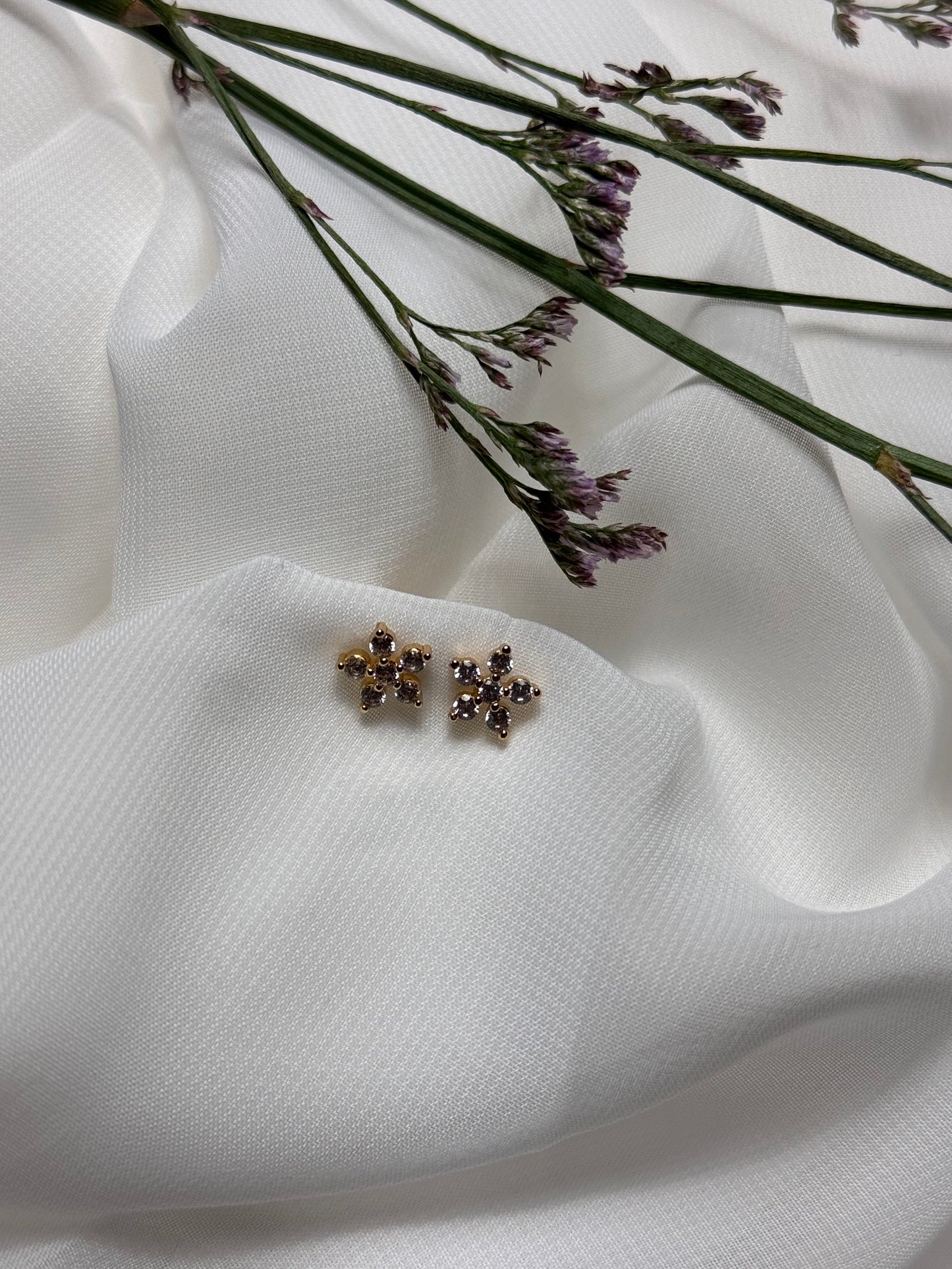 Orecchini fiori mini