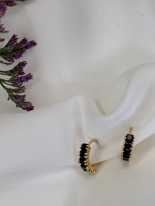 Cerchietti zirconi neri