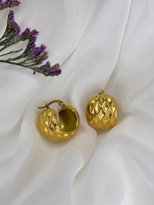 Orecchini cerchio largo