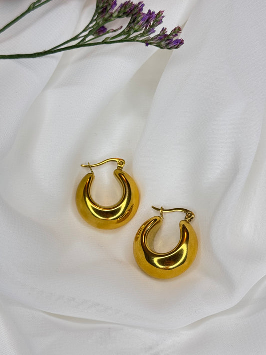 Orecchini cerchio chunky