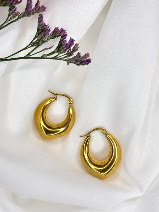 Orecchini ovale appuntito