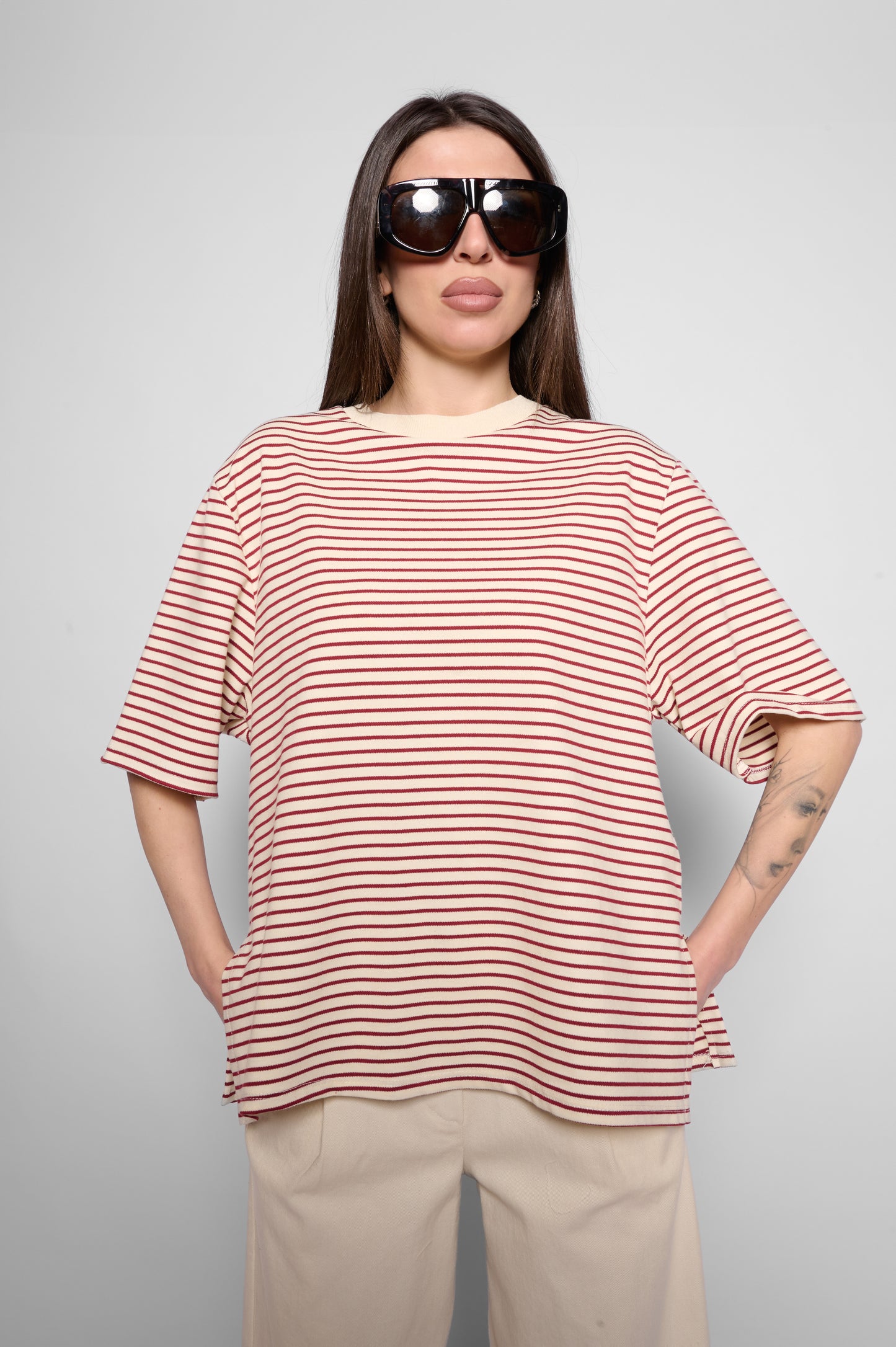 T-shirt righe