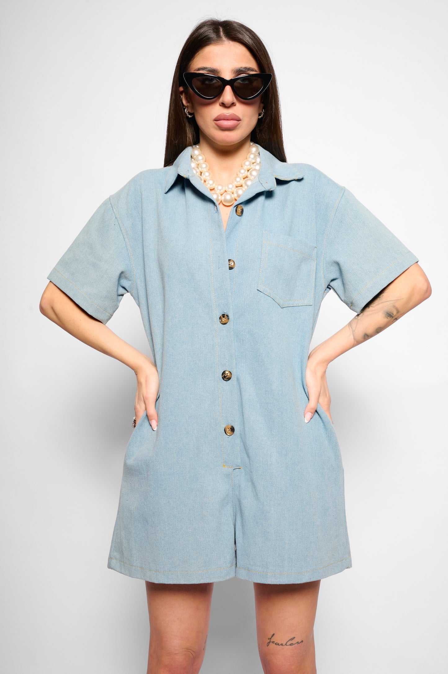 Tuta in denim