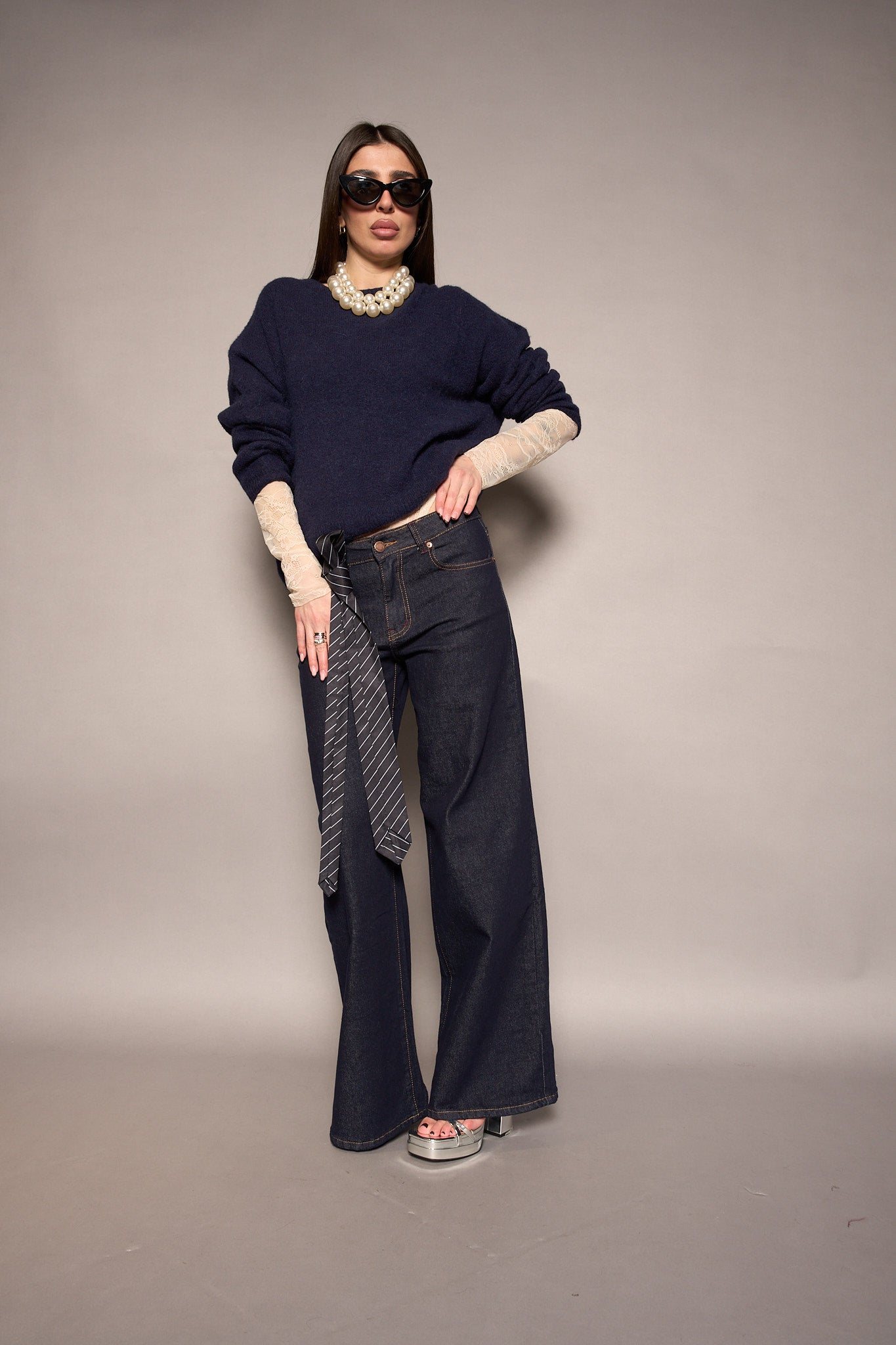 Maglione blu