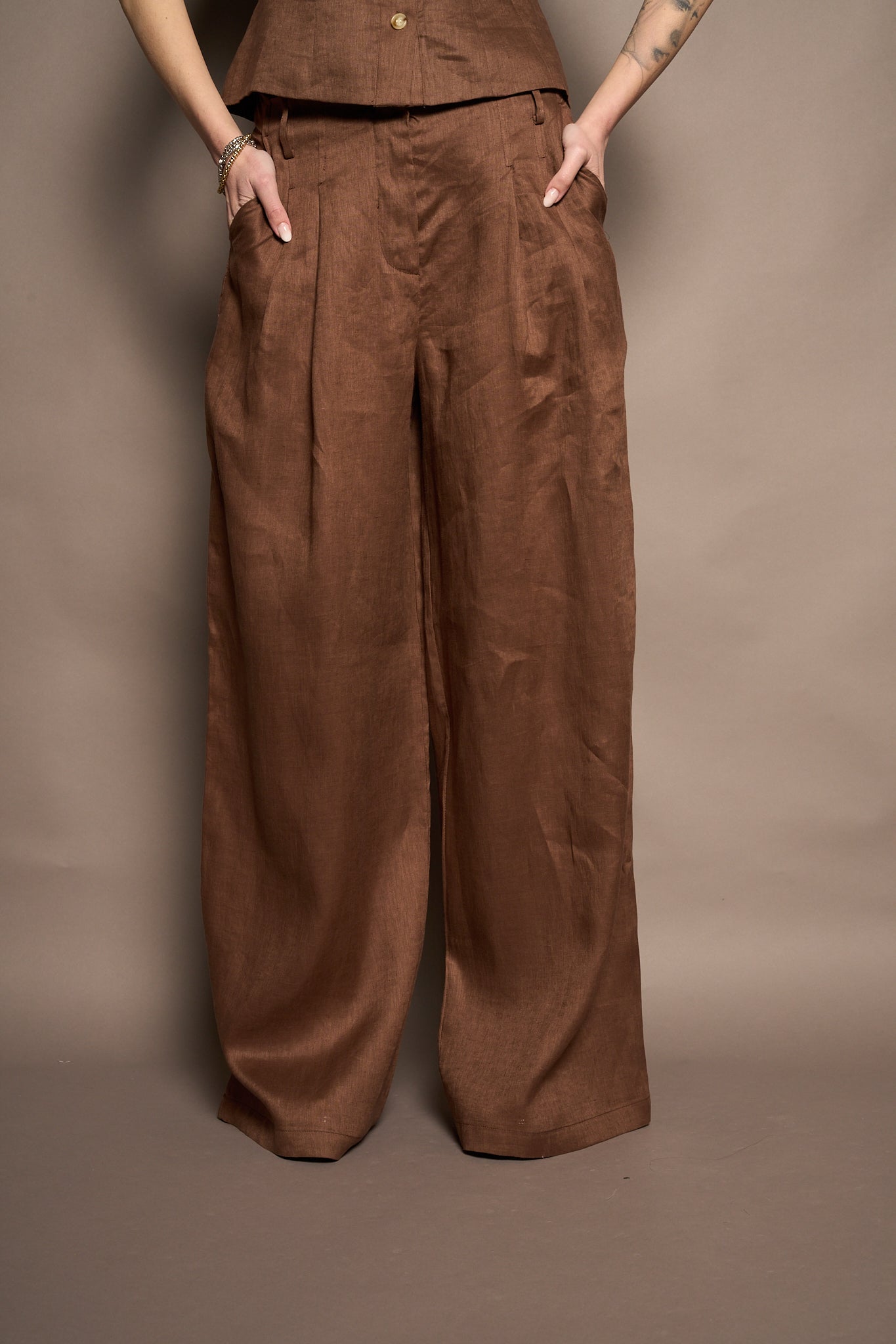 Pantalone lino Lumina