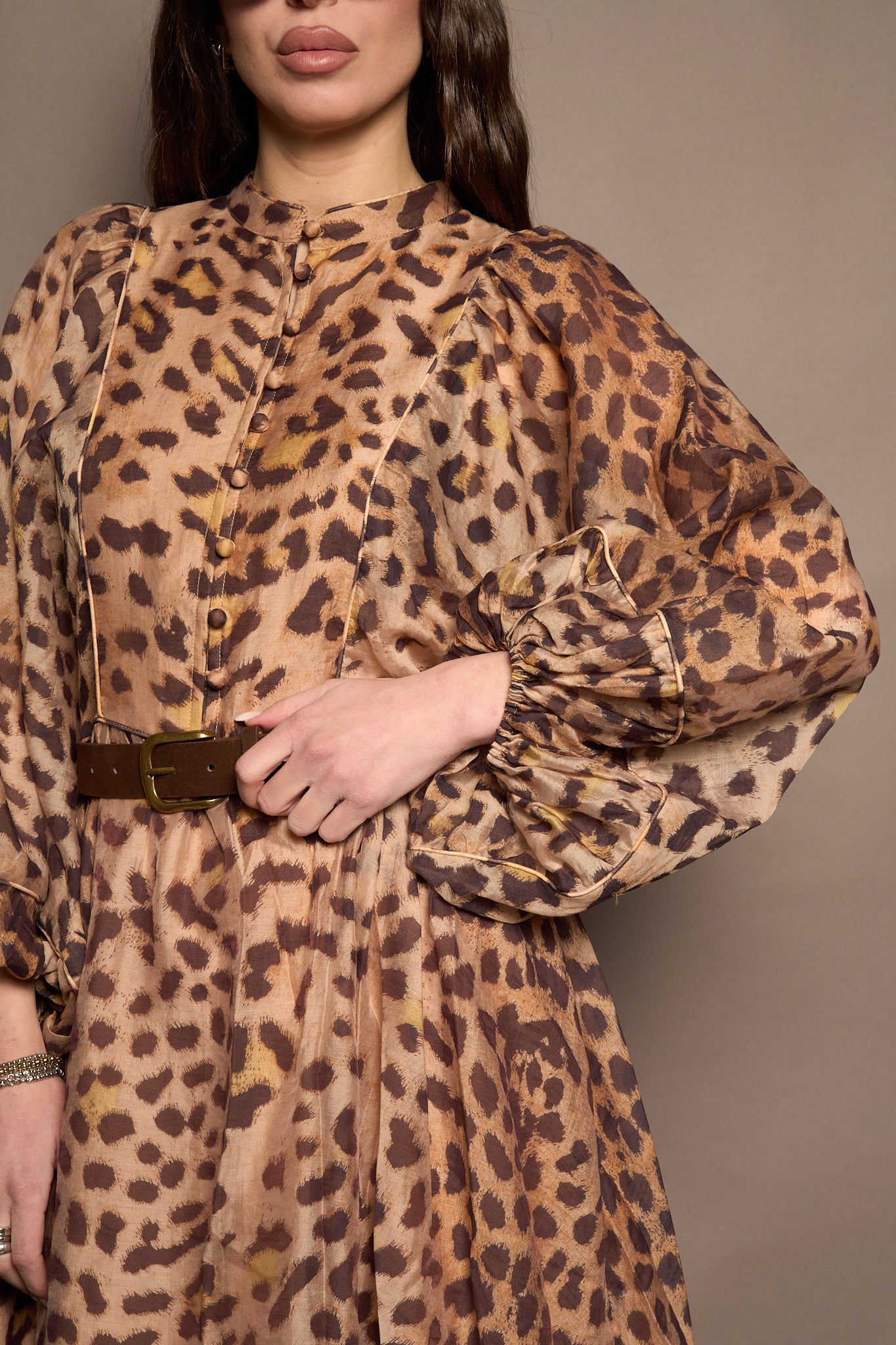 Abito leopardato