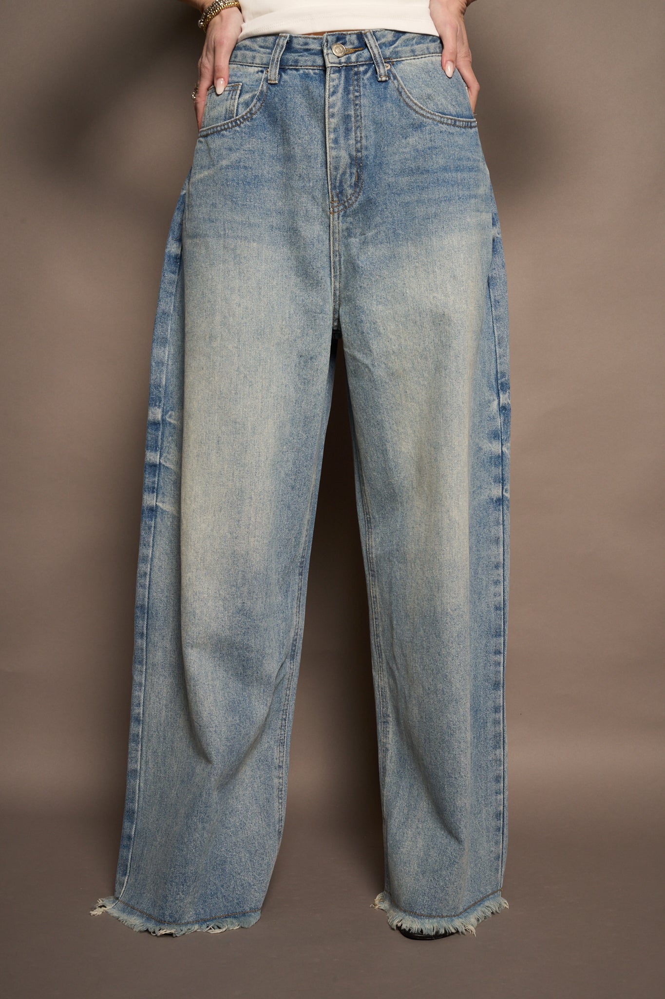Jeans wide leg