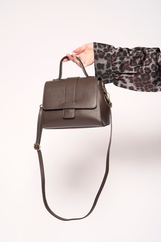 Borsa midi vera pelle