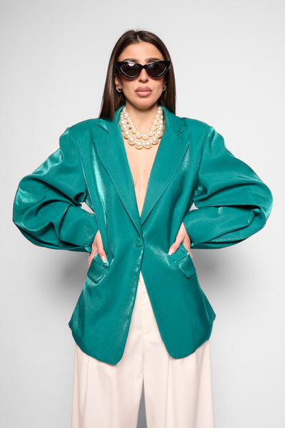 Blazer smeraldo Lumina