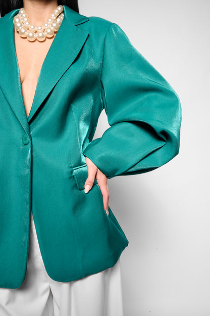 Blazer smeraldo Lumina