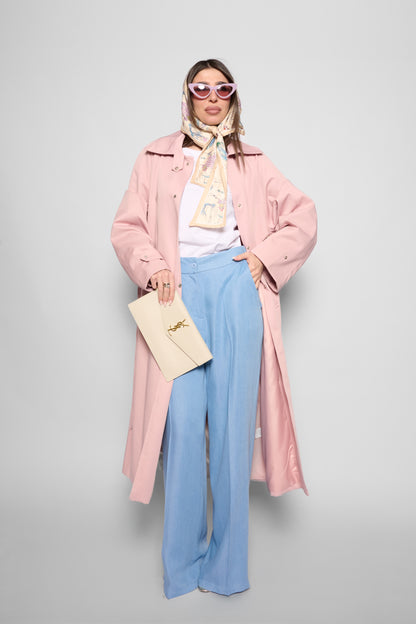 Pantalone palazzo azzurro