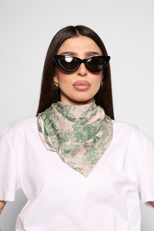 Foulard Jungle verde