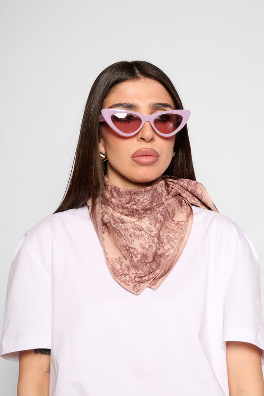 Foulard Jungle marrone
