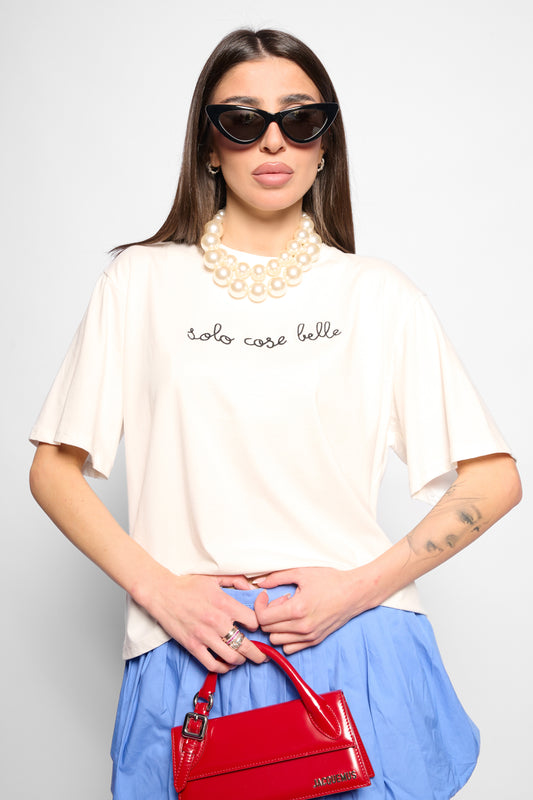 T-shirt Scritta