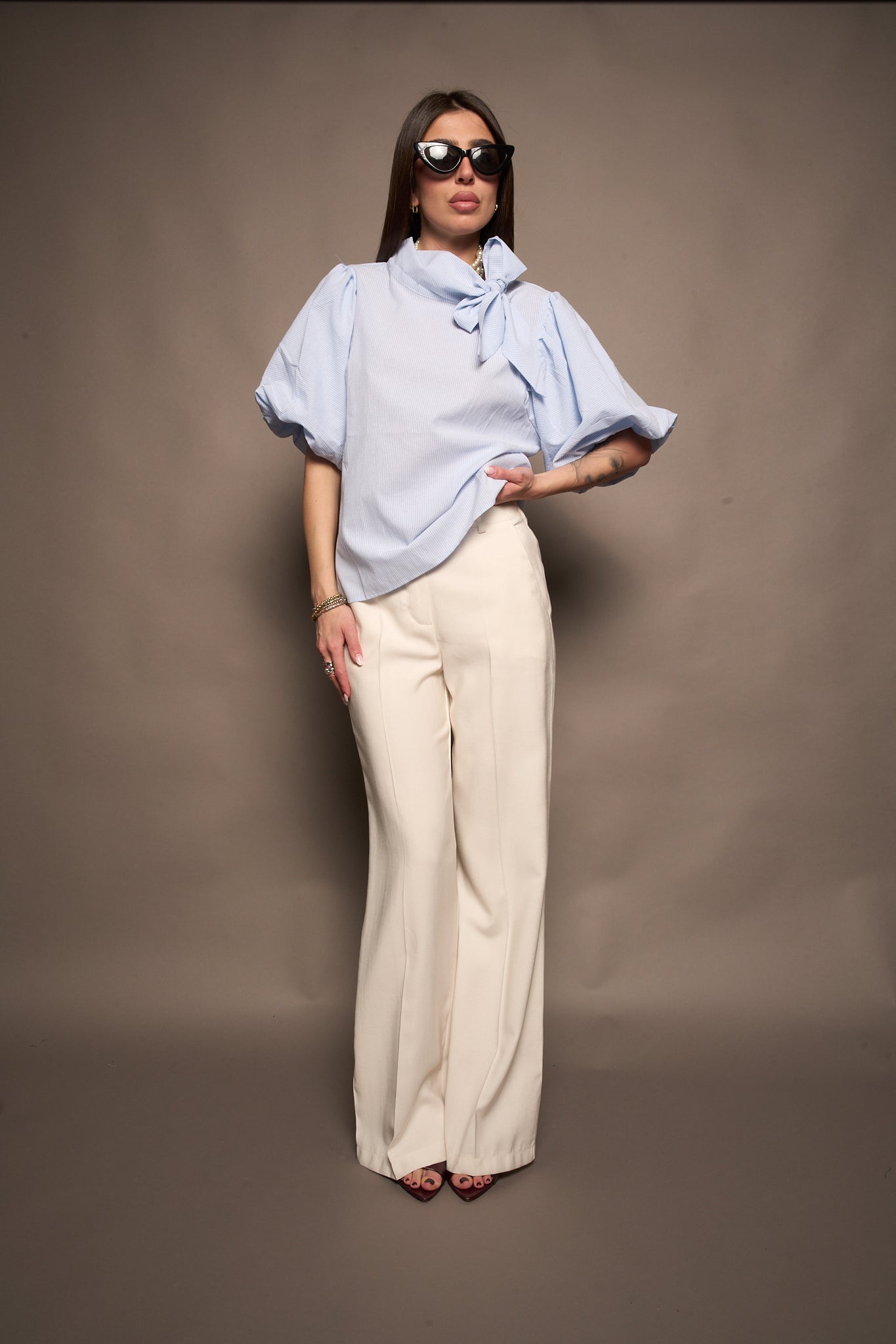 Camicia fiocco