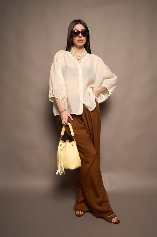 Pantalone completo marrone