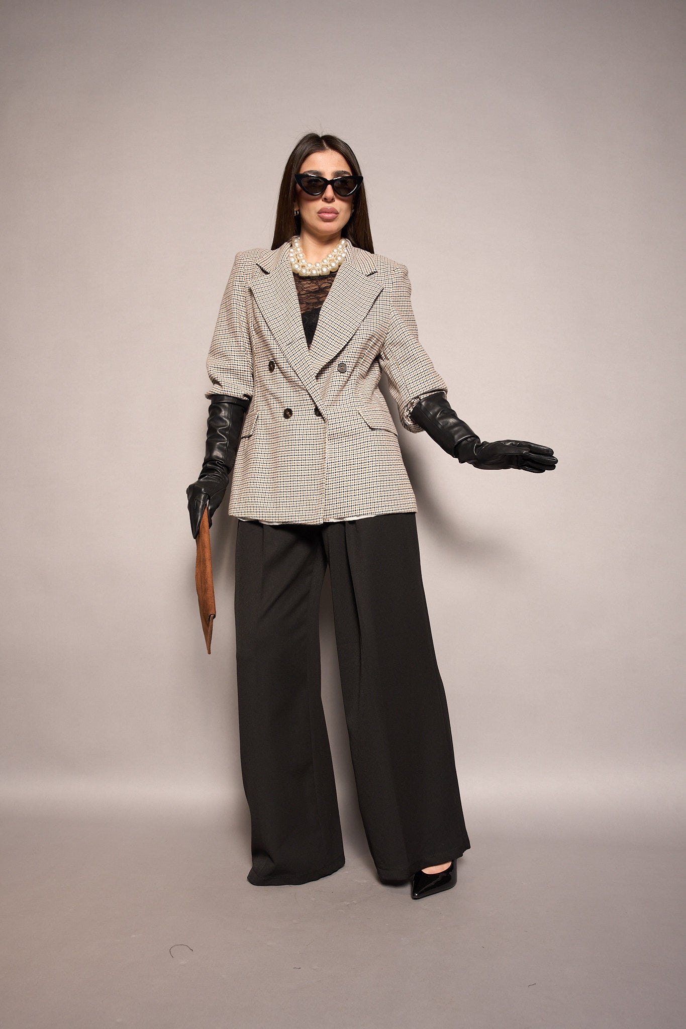 Pantalone completo nero