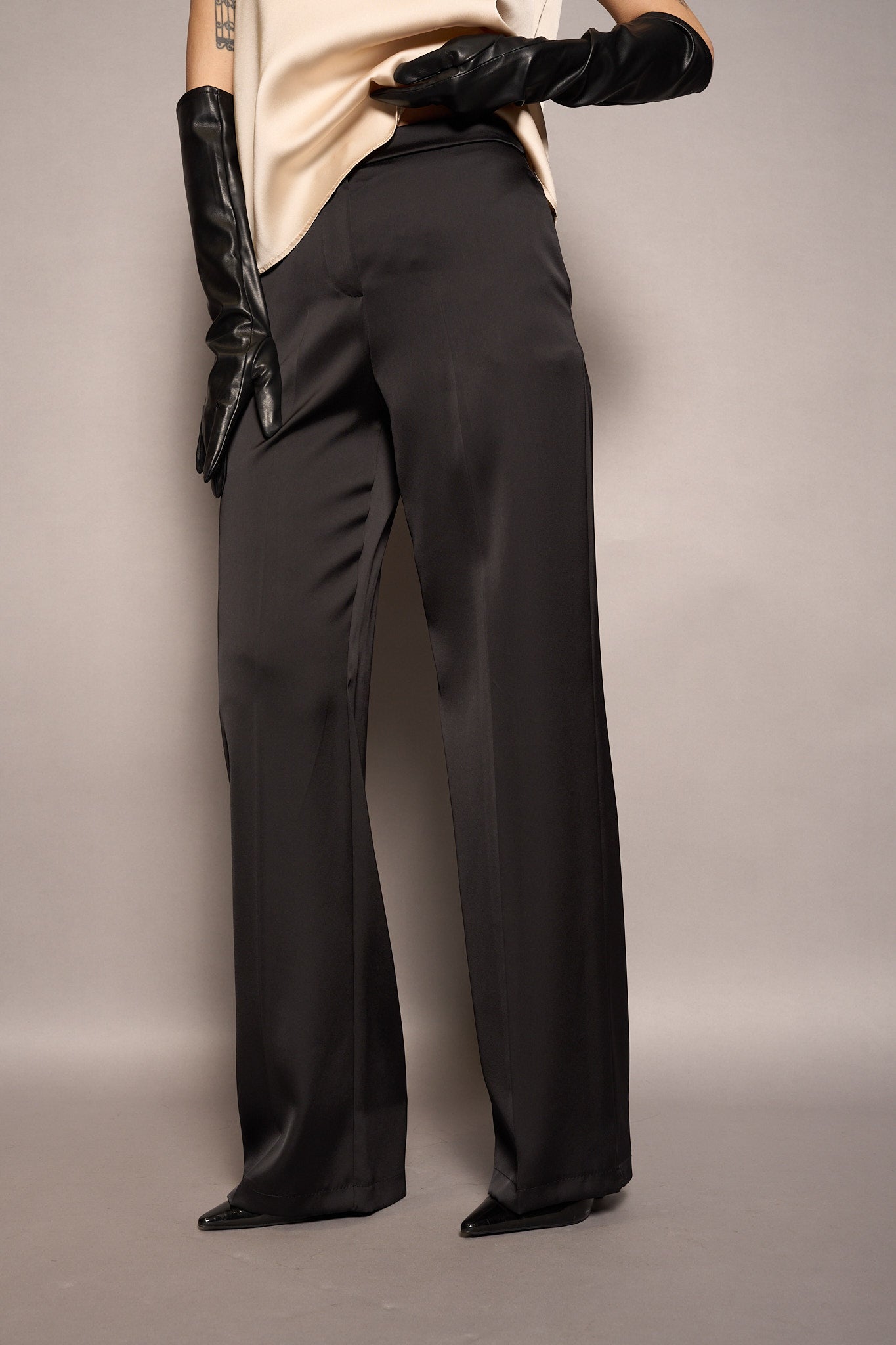 Pantalone satin