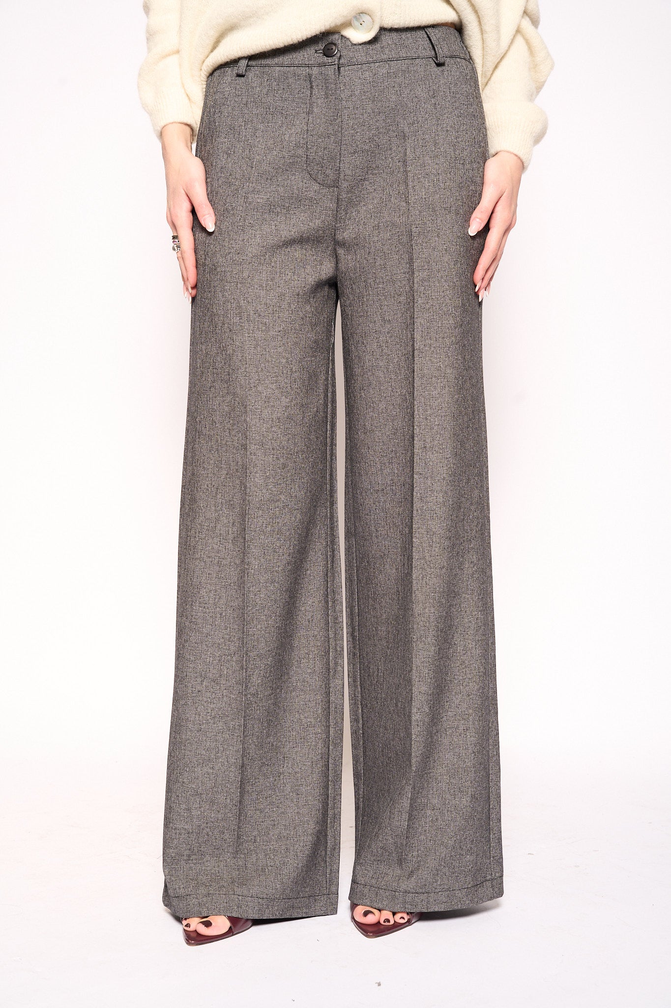 Pantalone sartoriale grigio
