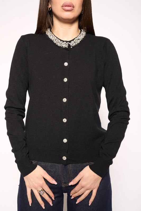 Cardigan gioiello