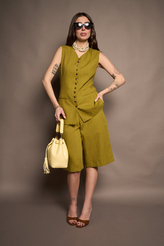 Gilet lino Lumina
