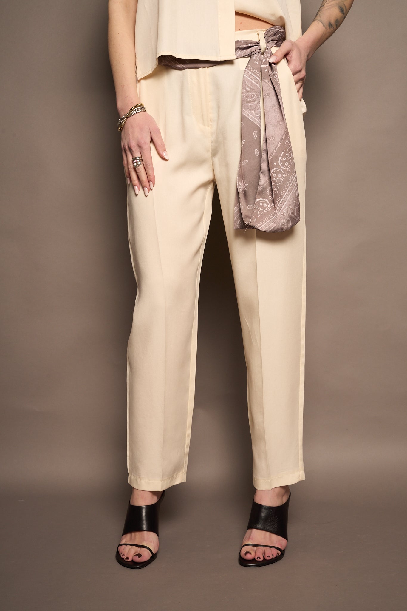 Pantalone foulard