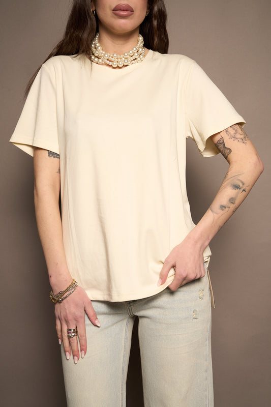 T-shirt panna