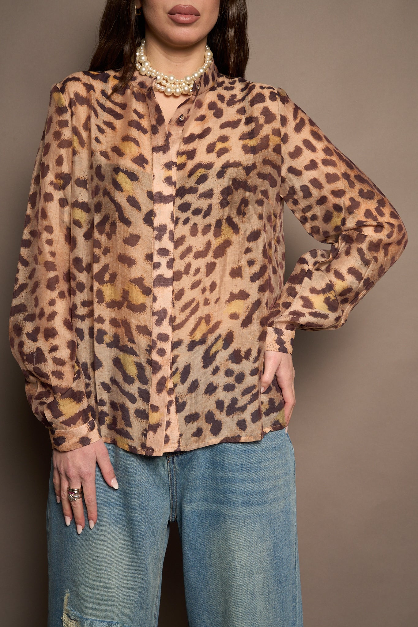 Camicia leo bottoni