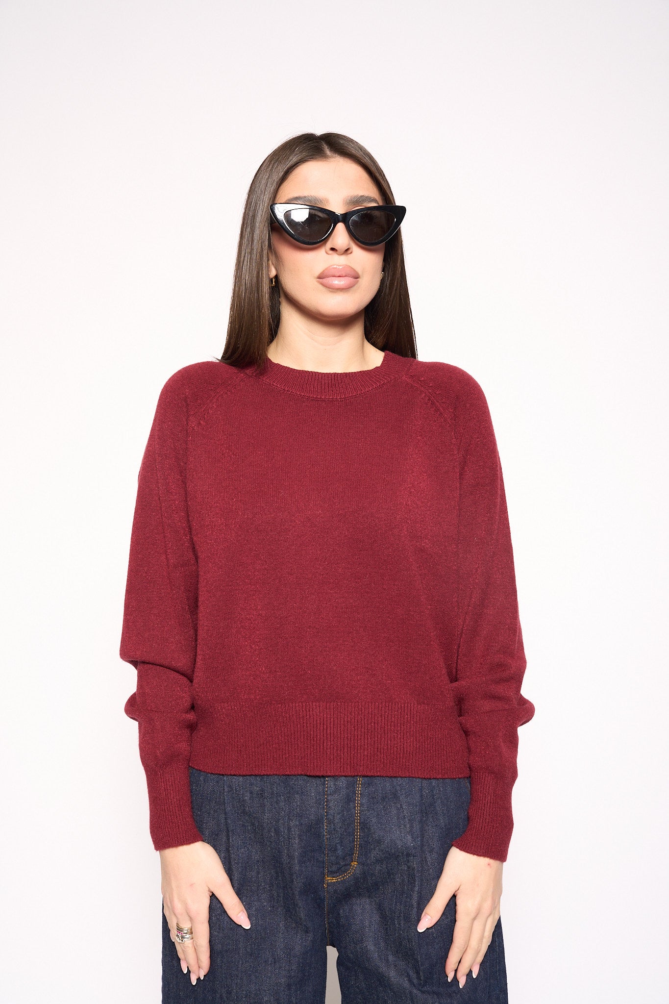 Maglia over bordeaux