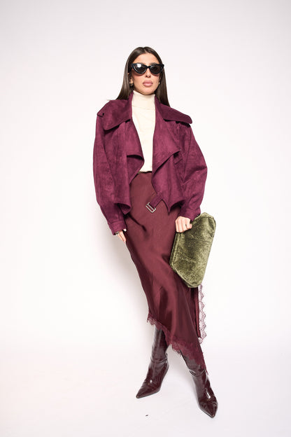 Trench camoscio