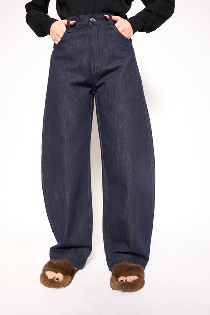 Jeans balloon corset