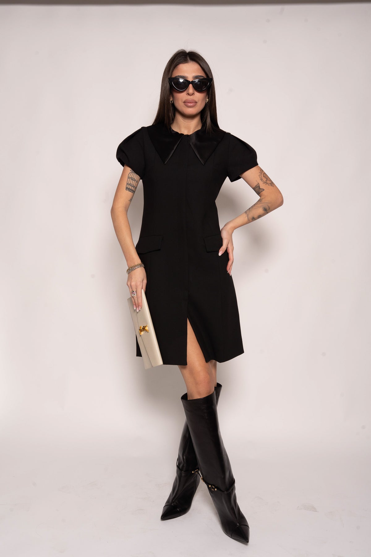 Vestito mini nero