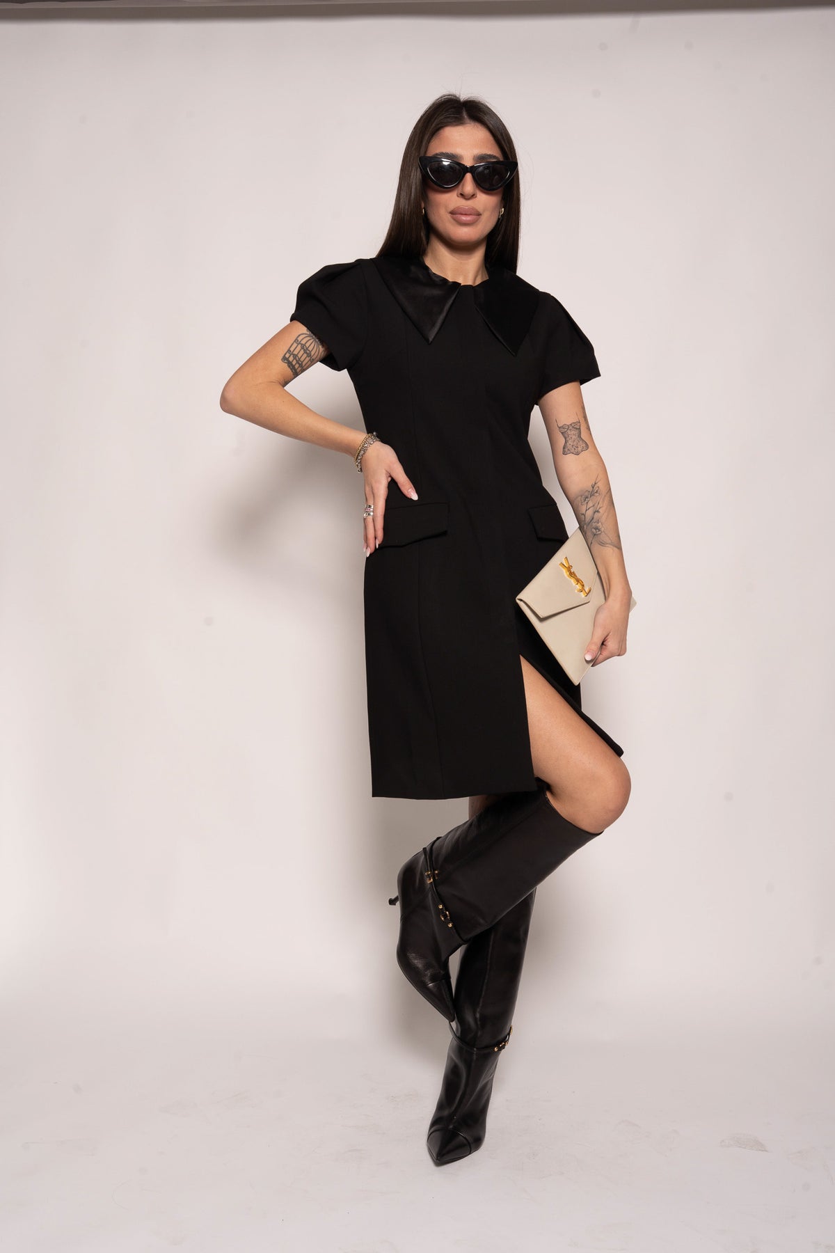 Vestito mini nero