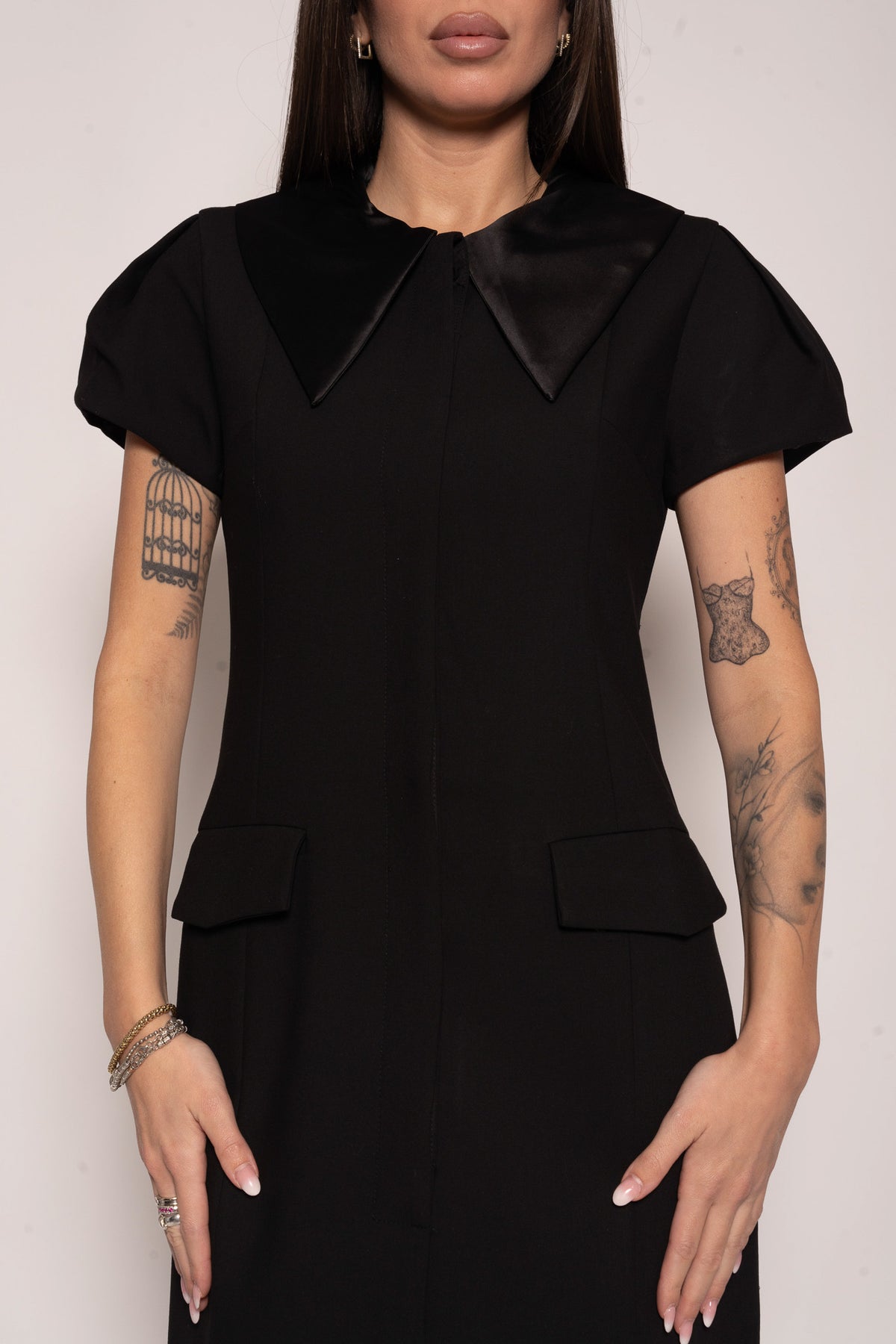 Vestito mini nero