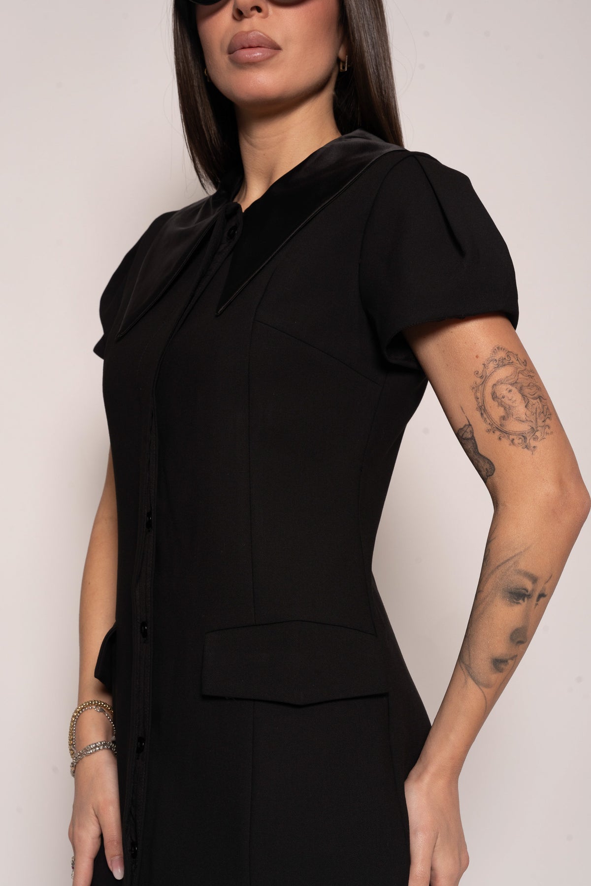 Vestito mini nero