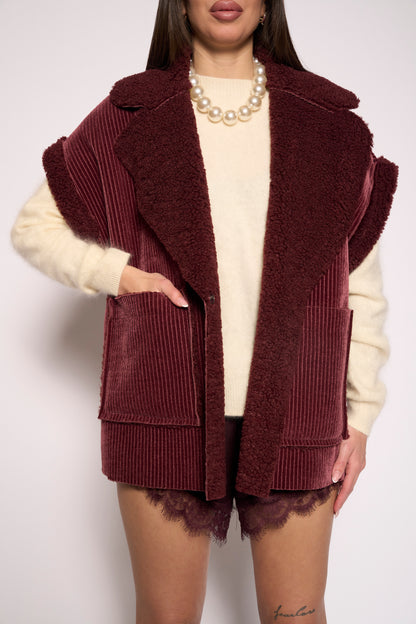 Maglia in lana panna