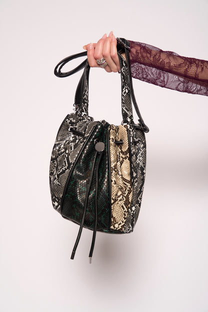 Secchiello eco serpente nero