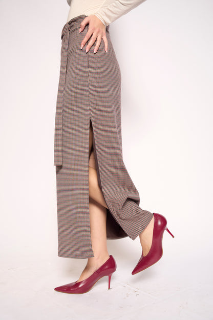 Gonna portafoglio tartan