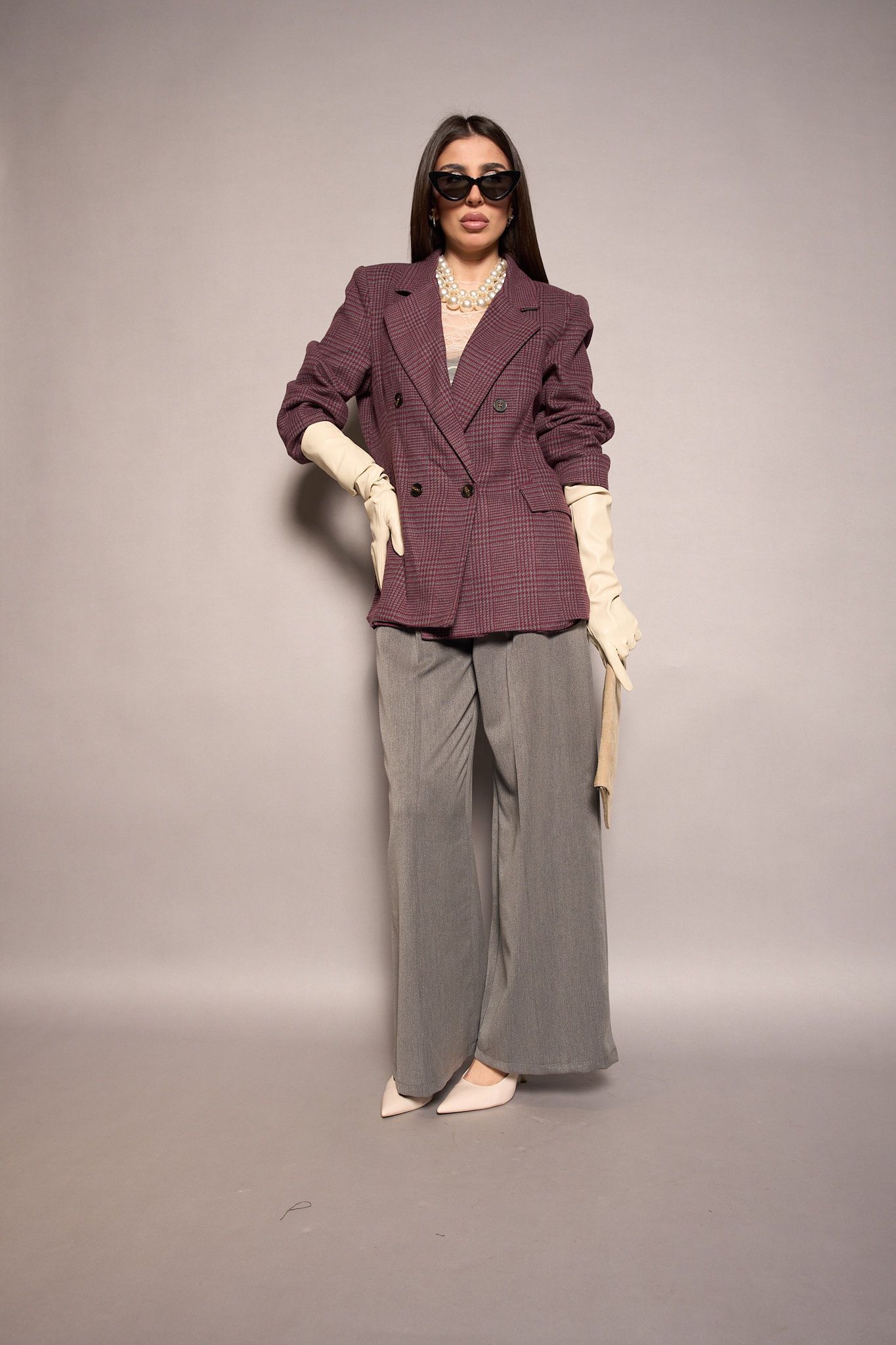 Pantalone completo grigio