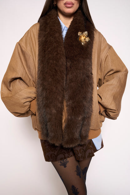 Bomber con pelliccia