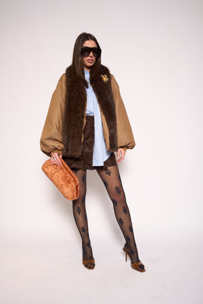 Bomber con pelliccia