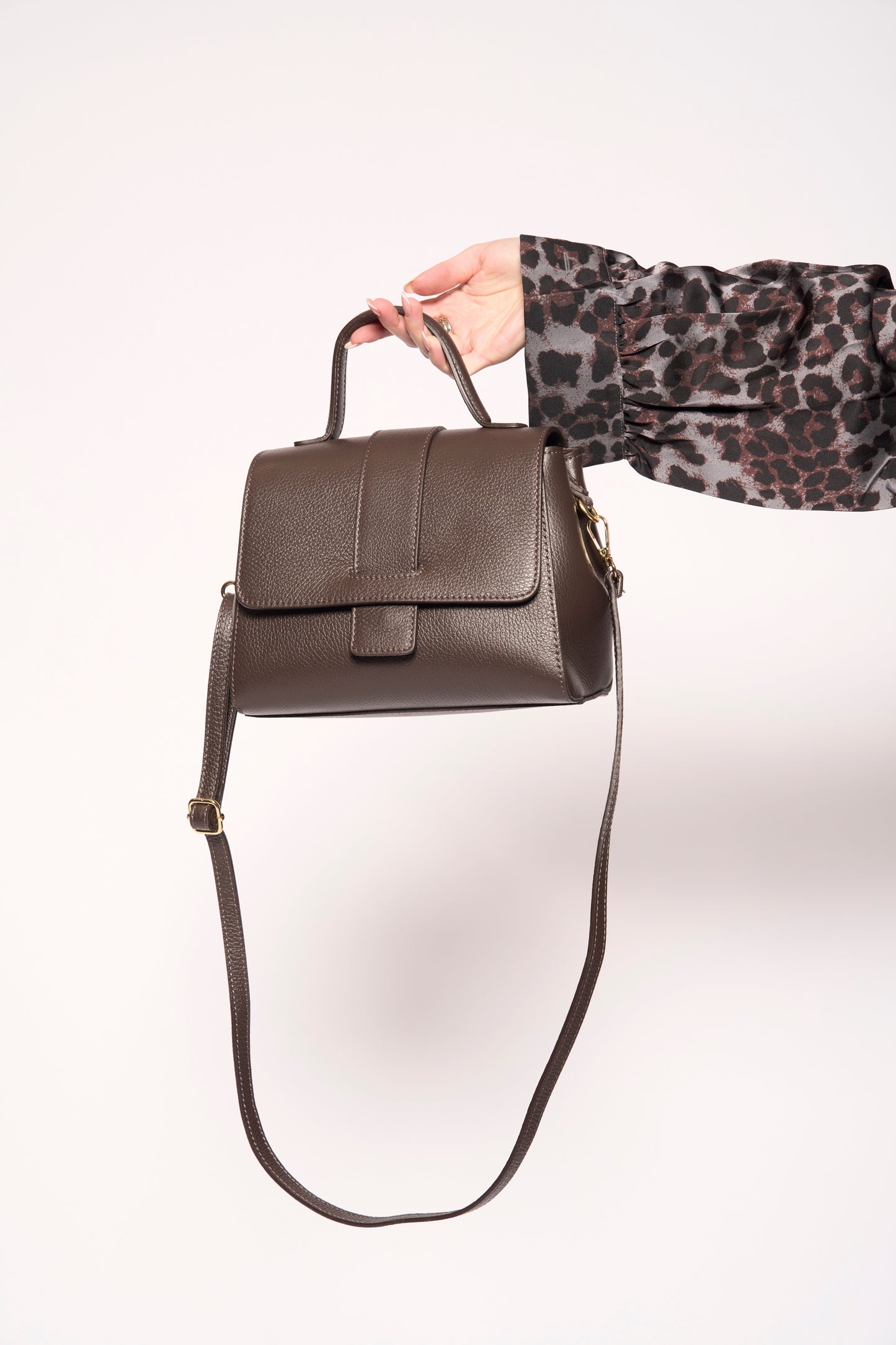 Borsa midi vera pelle