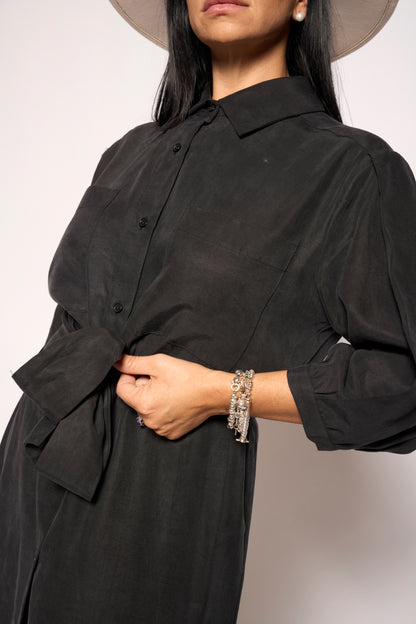 Vestito chemisier nero